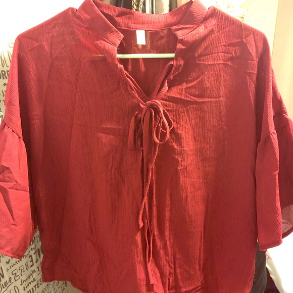 Red blouse - Picture 1 of 4